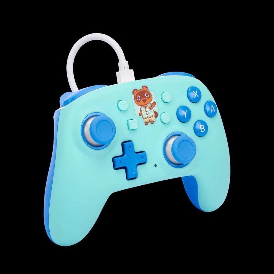 PowerA Nano Wired Controller for Nintendo Switch - Animal Crossing: New Horizons Edition - Officially Licensed