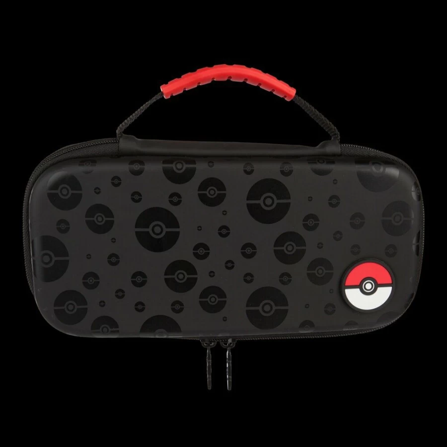 PowerA Poke Ball Protective Case for Nintendo Switch - Black Hard Shell Cover